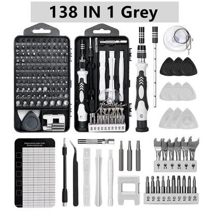 Tech verktygskit för reparation av dator, laptop och mobiltelefon.